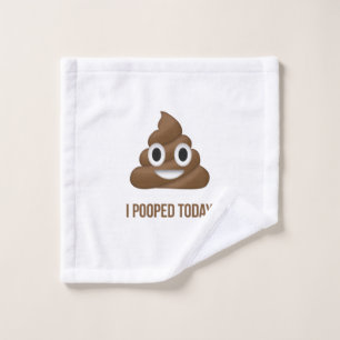 J'Ai Poopé Aujourd'Hui Émoji Souriant