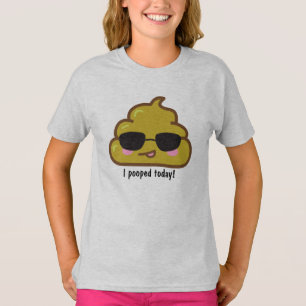 J'AI POOPÉ AUJOURD'HUI ! T-shirt drôle