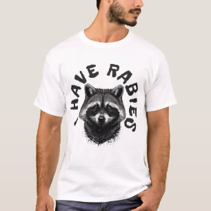 J'AI RABIES Funny Raccoon T-shirt