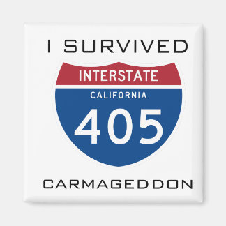 J'ai survécu à Carmageddon Magnet