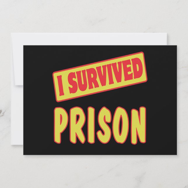 J'AI SURVÉCU À LA PRISON (Devant)