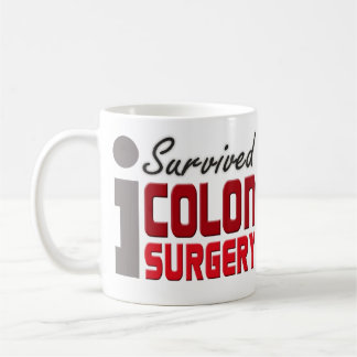 J'ai survécu à la tasse de chirurgie de deux
