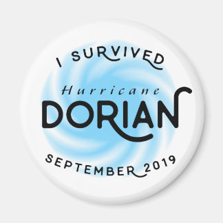 J'ai survécu à l'ouragan Dorian Magnet