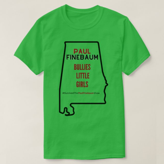 J'ai survécu au salon Paul Finebaum TShirt 2 (Design devant)