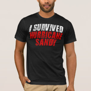J'ai survécu au T-shirt affligé par Sandy