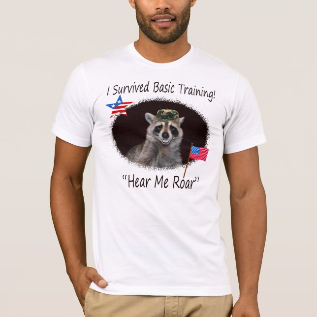 J'ai survécu au T-shirt de formation de base (Devant)