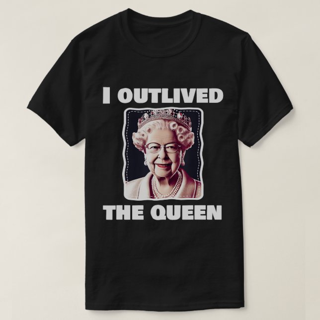 J'Ai Survécu Au T-shirt De La Reine (Design devant)