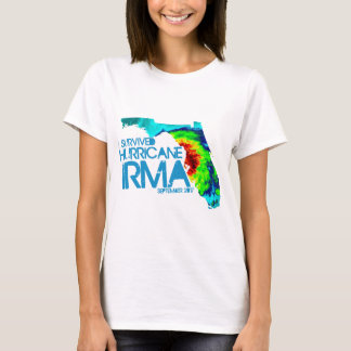 J'ai survécu au T-shirt des femmes d'Irma