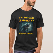 J'ai survécu Camping T-shirt