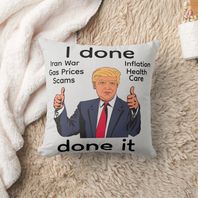 J'ai Terminé De Le Faire Coussin De Jet (Couverture)