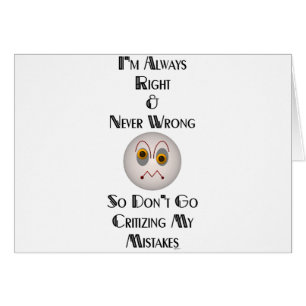 J'ai toujours raison