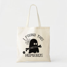 J'ai Trouvé Ce Sac Fourre-Tout Halloween Squelette