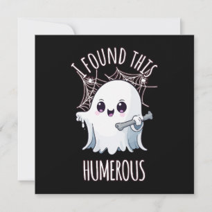 J'ai trouvé cet humérus drôle Halloween fantôme