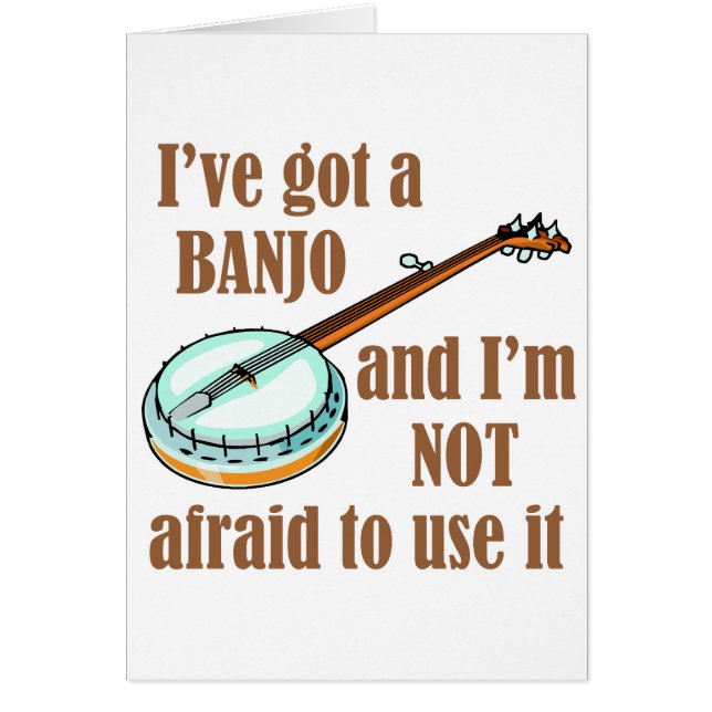 J'ai un banjo (Devant)