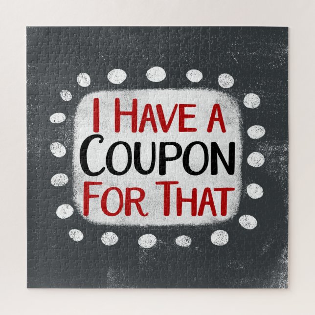 J'Ai Un Coupon Pour Ce Puzzle (Vertical)