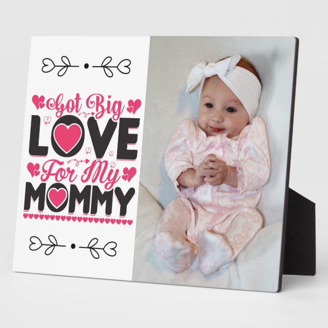 J'Ai Un Grand Amour Pour Ma Plaque Maman (Côté)