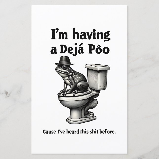 J'ai un Poo de Déjà entendu ça avant la grenouille (Devant)