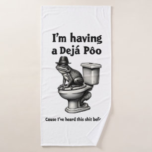 J'ai un Poo de Déjà entendu ça avant la grenouille