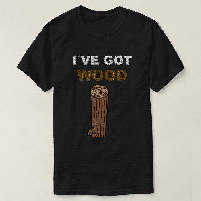 J'Ai Un T-Shirt Classique En Bois.png (Design devant)