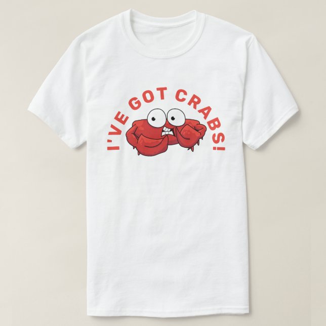 J'ai un T-shirt de crabes (Design devant)