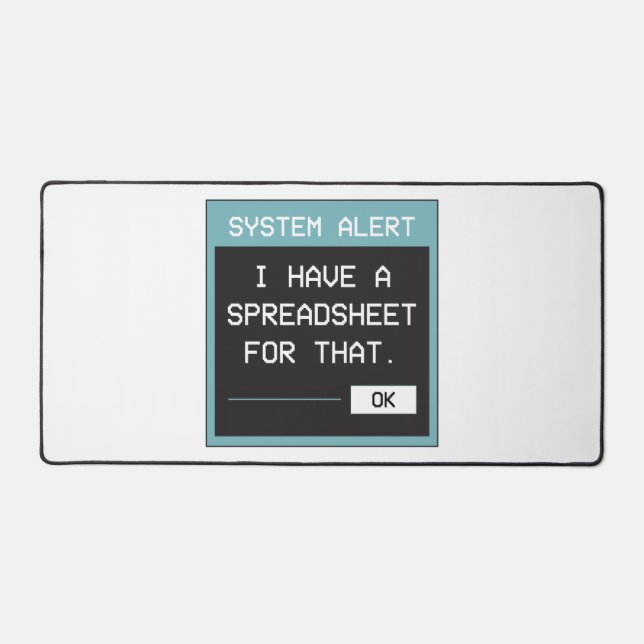 J'ai un tableur pour ça Drôle de bureau (Recto)