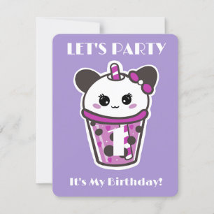 J'AI UNE INVITATION D'ANNIVERSAIRE KAWAII