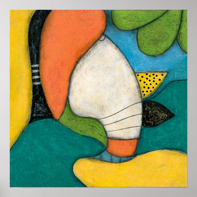 J'Ai Vécu Une Fois Sur Tortola Poster Wall Art (Devant)