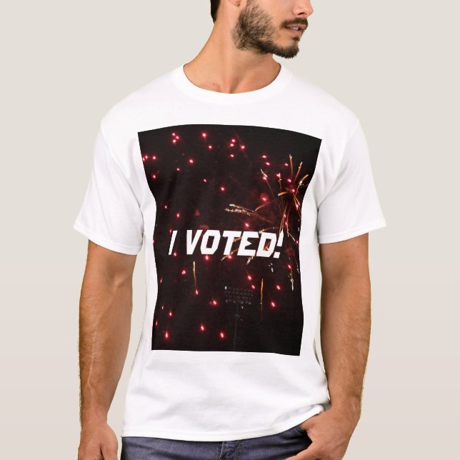 J'ai voté T-shirt (Devant)