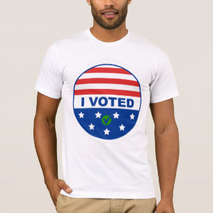 J'ai voté – T-Shirt autocollant d'élection patriot