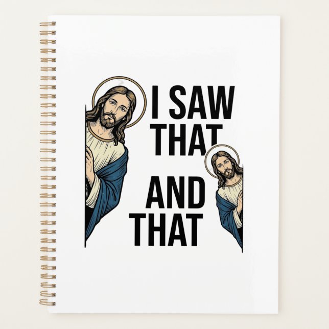 J'ai vu ce Jésus drôle qui regarde discrètement De (Devant)