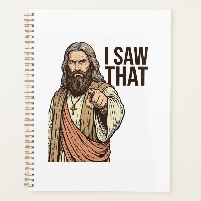 J'ai vu ce pointage religieux vintage gravure Sh (Devant)