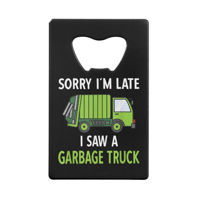 J'ai vu des ordures de camion costume de recyclage (Devant)