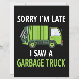 J'ai vu des ordures de camion costume de recyclage