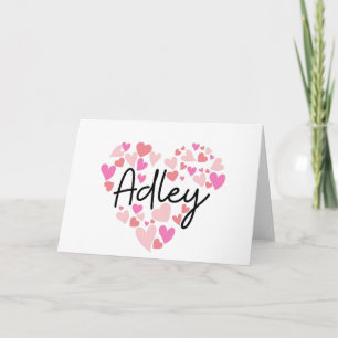 J'aime Adley - coeurs pour Adley