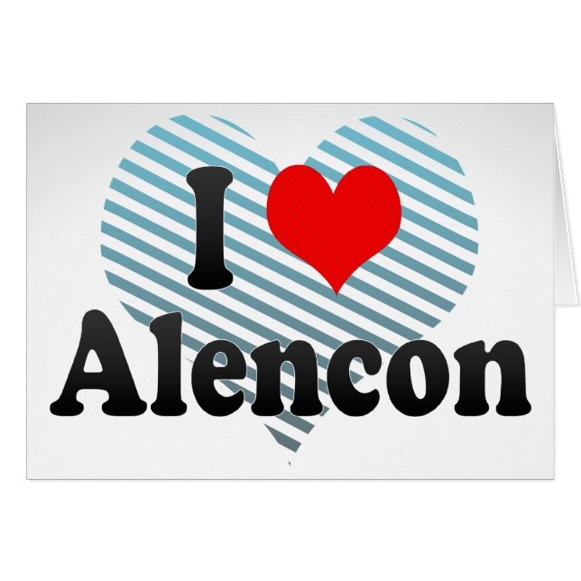 J'aime Alençon, France (Devant Horizontal)