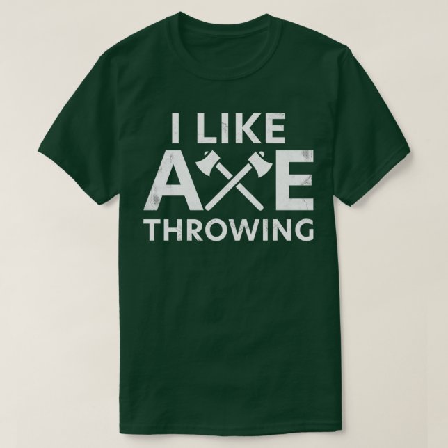 J'aime Ax Throwing Classic TShirt (Design devant)