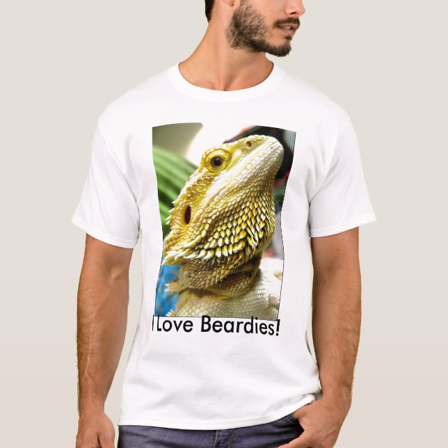 J'aime Beardies ! T-shirt (Devant)