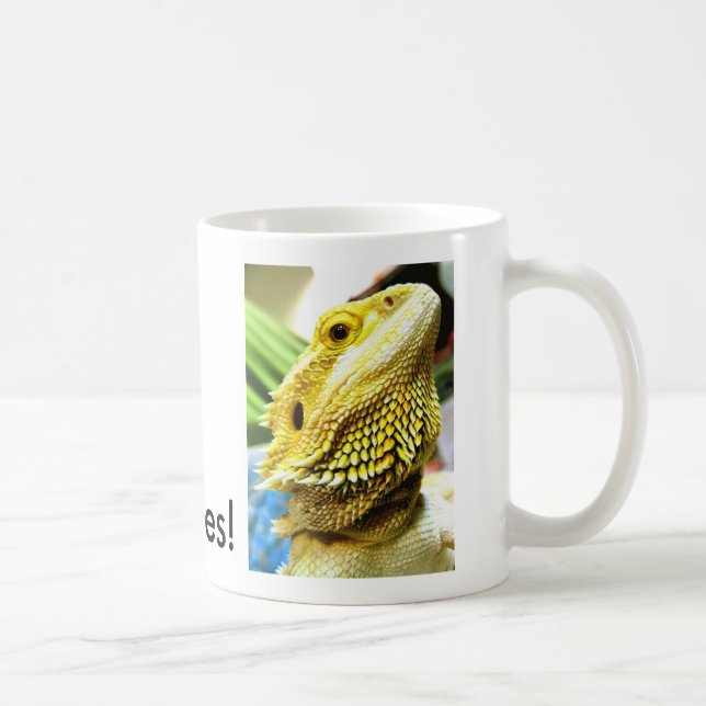 J'aime Beardies ! tasse (Droite)