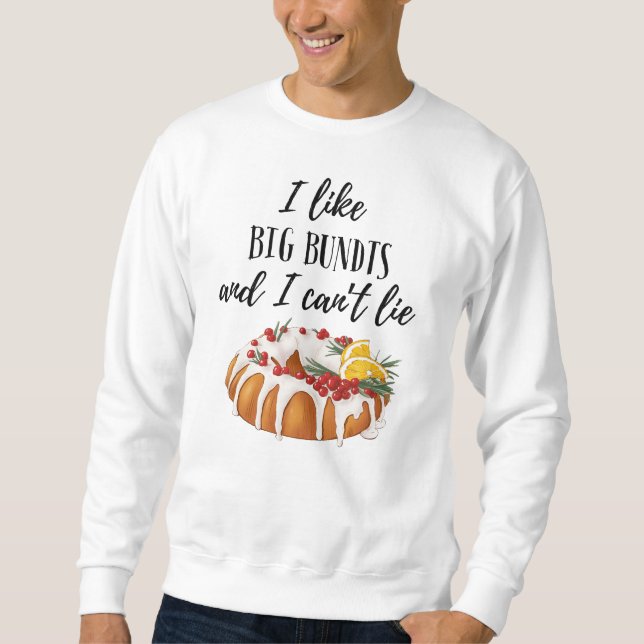 J'AIME BIG BUNDT CAKE MERCI SWEATSHIRT (Devant)