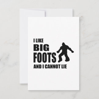 J'aime Bigfoots et je ne peux pas mentir