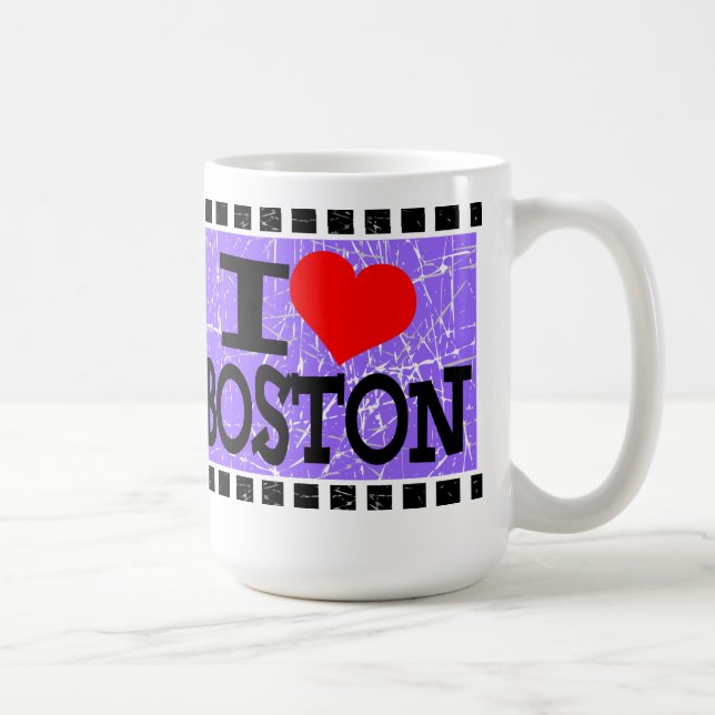 J'aime Boston - Mugs (Droite)
