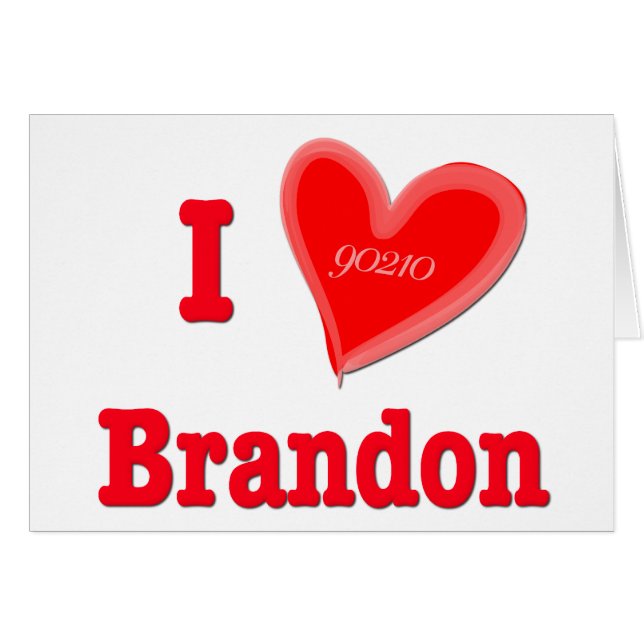 J'aime Brandon (Devant horizontal)
