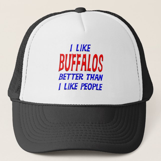 J'aime Buffalo meilleurs que j'aime le casquette (Devant)
