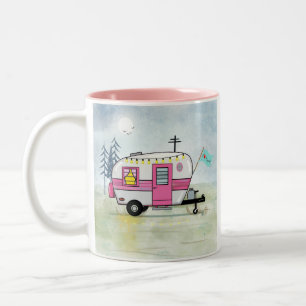 J'Aime Camping Café Mug