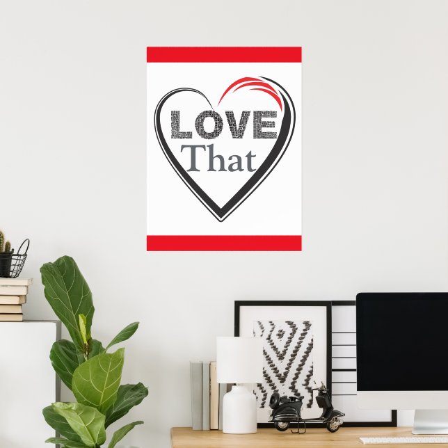 J'aime cette affiche (Bureau à domicile)