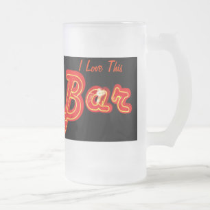 J'aime cette tasse de barre