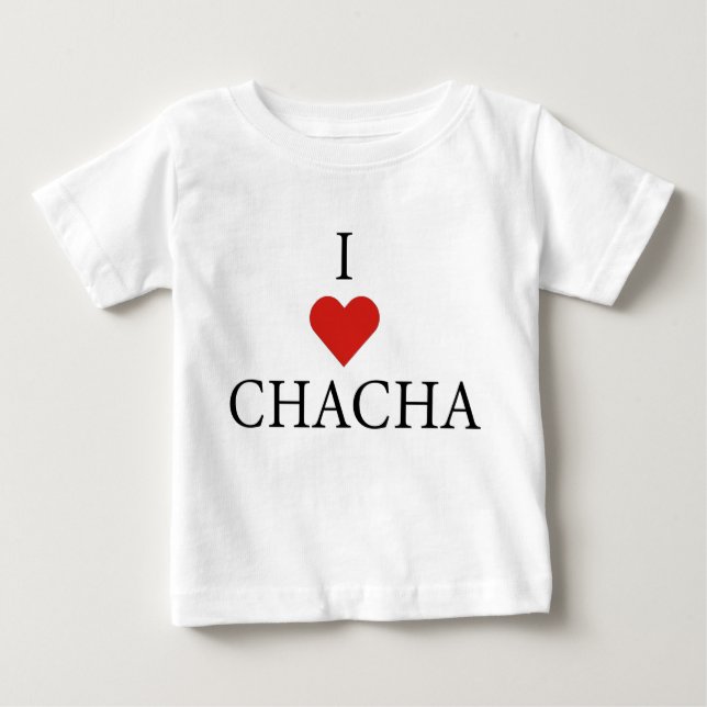 J'AIME CHACHA Baby T-shirt  (Devant)