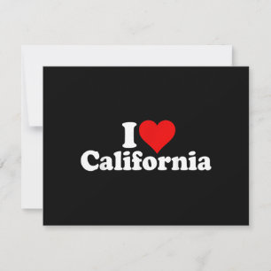 J'AIME COEUR CALIFORNIE CALI ÉTAT