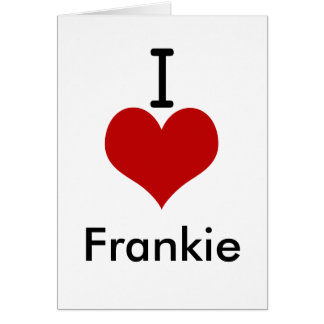 J'aime (coeur) Frankie