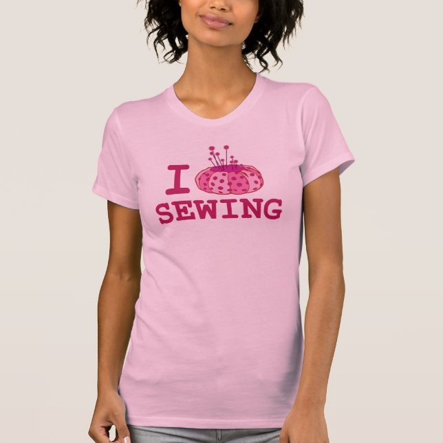 J'aime coudre le T-shirt (Devant)